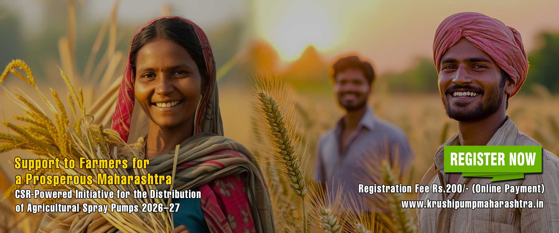 Maharashtra Agricultural Spray Pump Distribution Campaign 2026–27, Kolhapur, Maharashtra, India